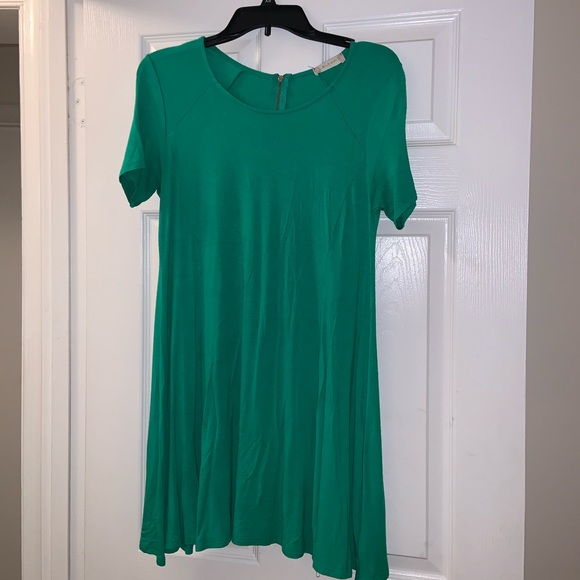 Altar'd State Dresses & Skirts - Green Tee Shirt Dress | Altar’d State